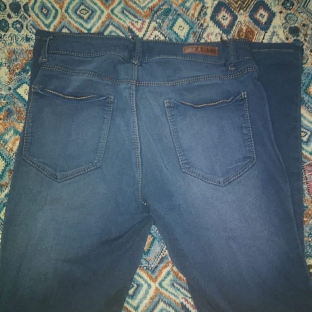 Blue Jeggings